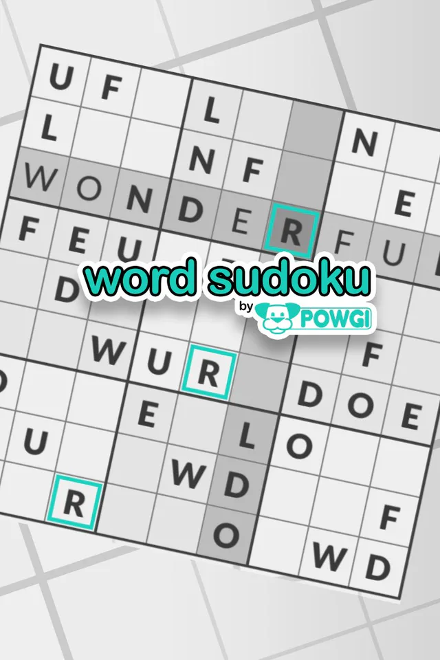 Copertina di Word Sudoku by POWGI