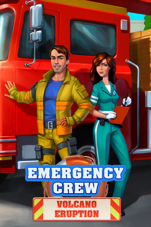 Copertina di Emergency Crew Volcano Eruption