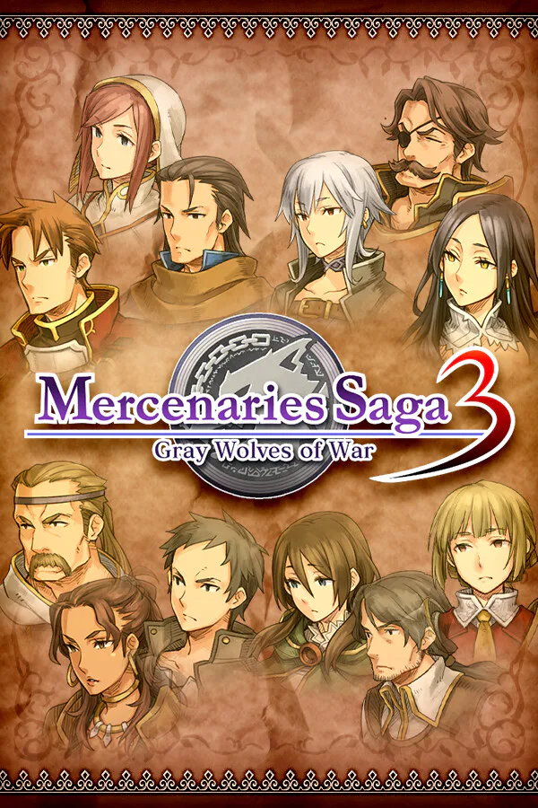 Copertina di Mercenaries Saga 3 -Gray Wolves of War-