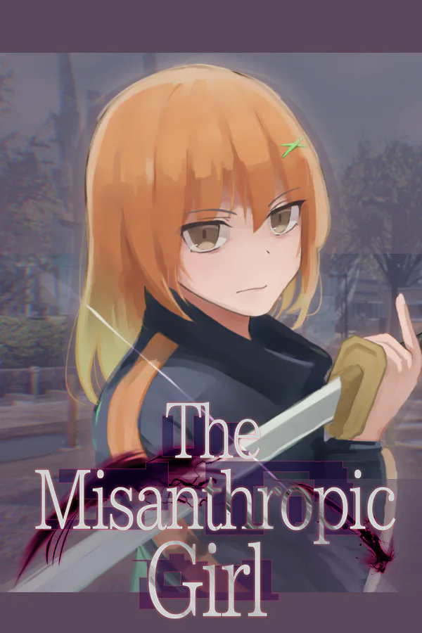Copertina di The Misanthropic Girl / 虚無と物質の彼女