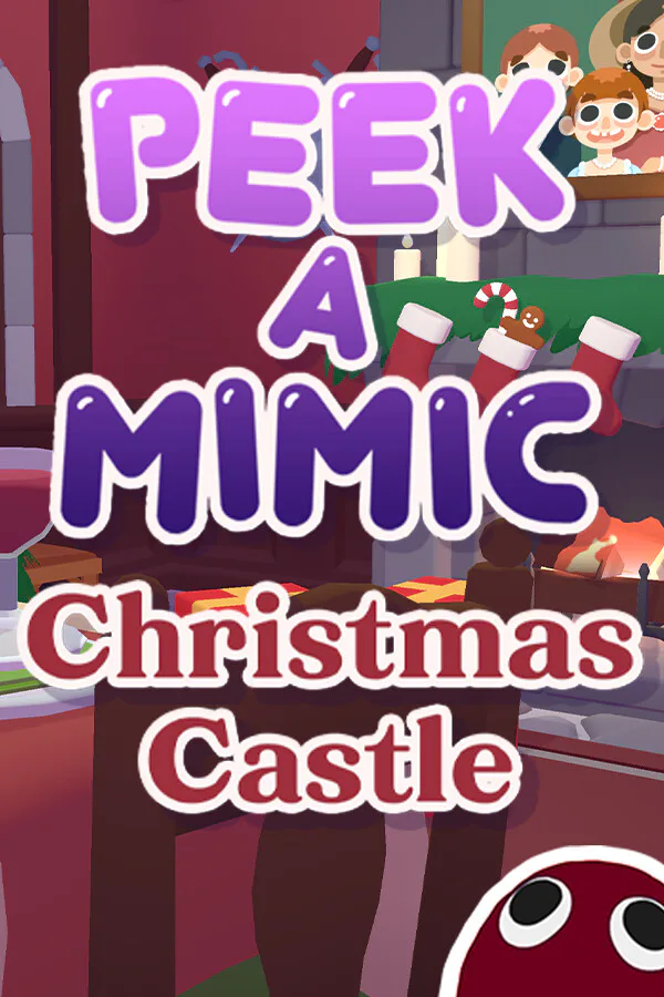 Copertina di Peek-A-Mimic Christmas Castle