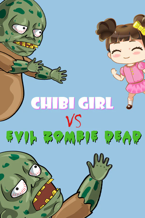 Copertina di Chibi Girl VS Evil Zombie Dead