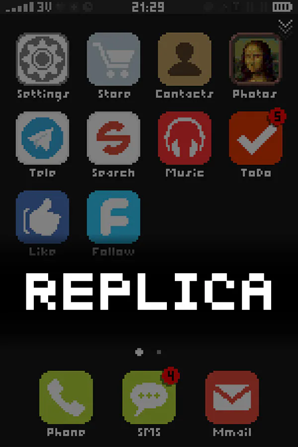Copertina di Replica