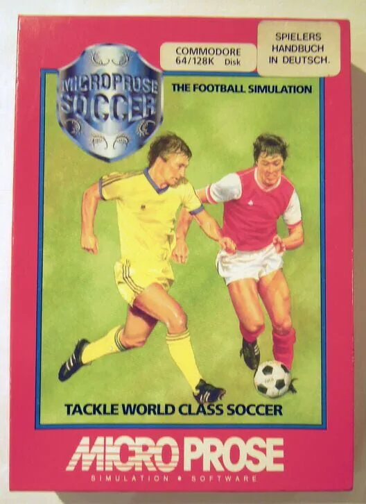 Copertina di Microprose Pro Soccer