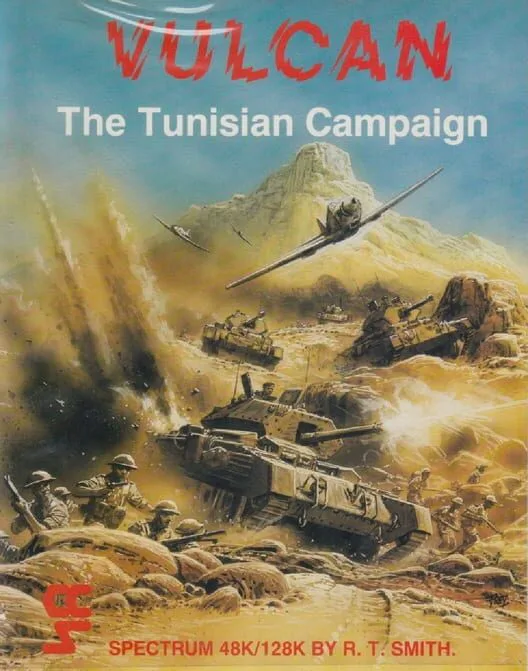 Copertina di Vulcan: The Tunisian Campaign