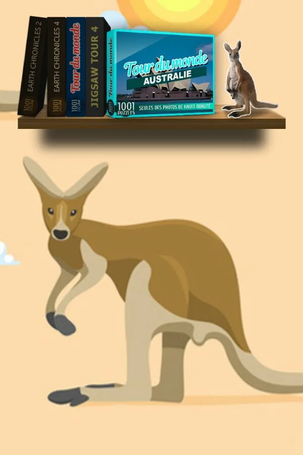 Copertina di 1001 Jigsaw. World Tour: Australian Puzzles
