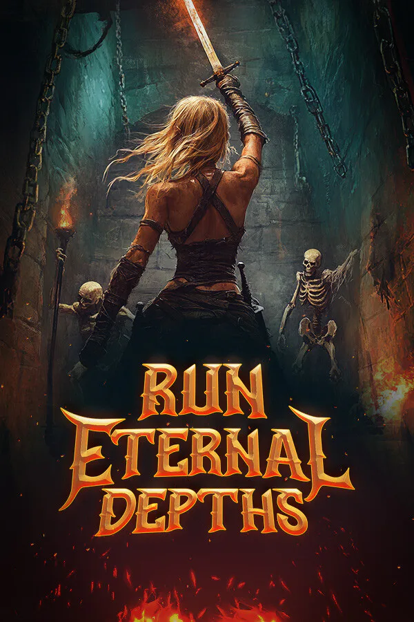 Copertina di Run Eternal Depths