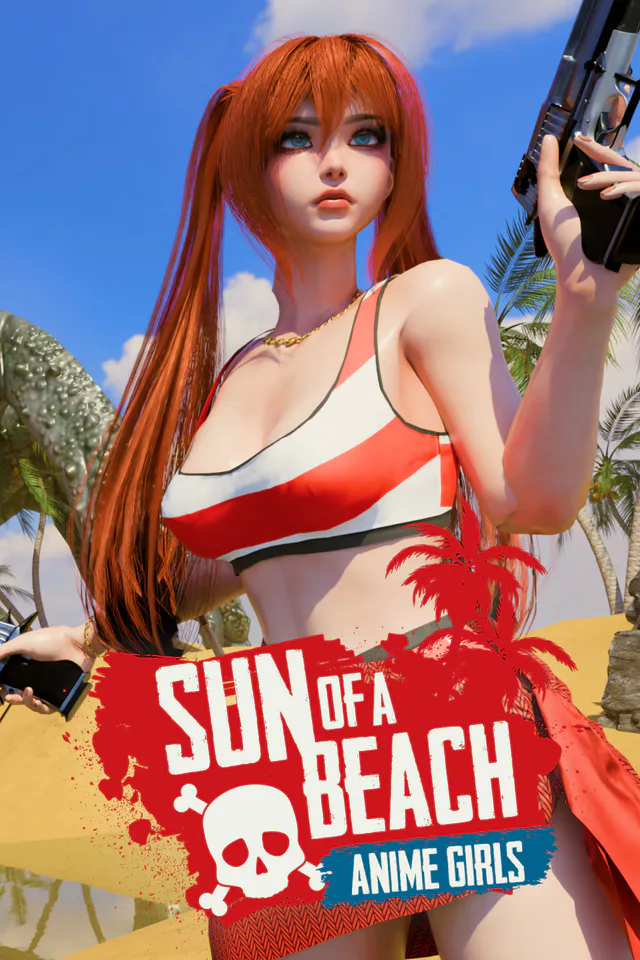 Copertina di Anime Girls: Sun of a Beach