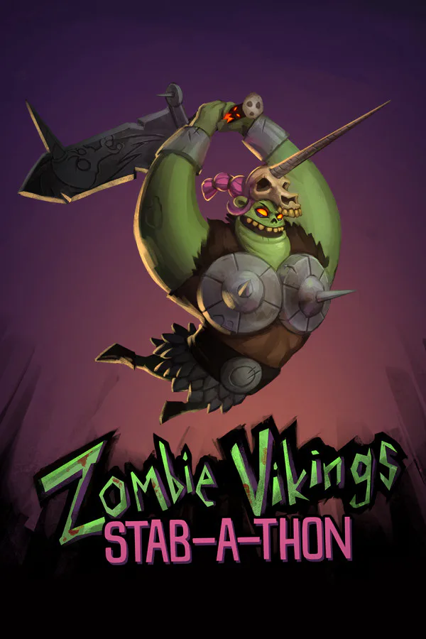 Copertina di Zombie Vikings: Stab-a-thon