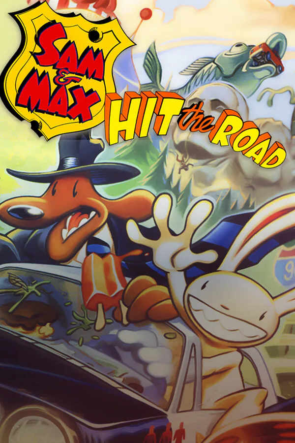 Copertina di Sam & Max Hit the Road