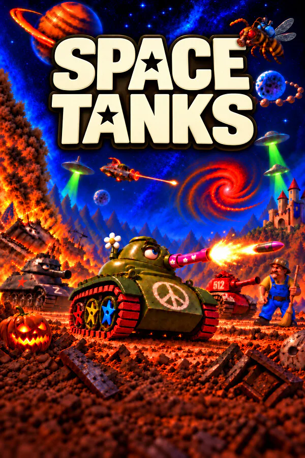 Copertina di Space Tanks