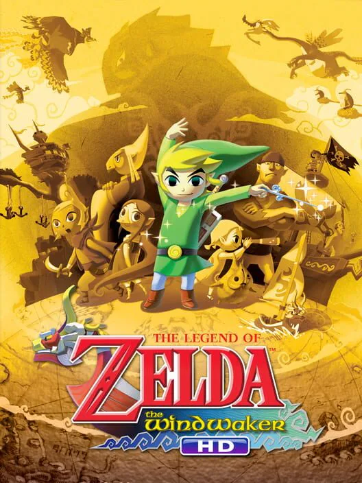 Copertina di The Legend of Zelda: The Wind Waker HD