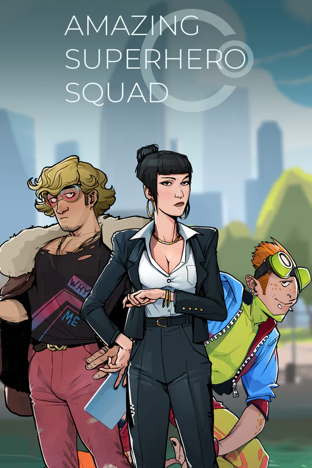 Copertina di Amazing Superhero Squad