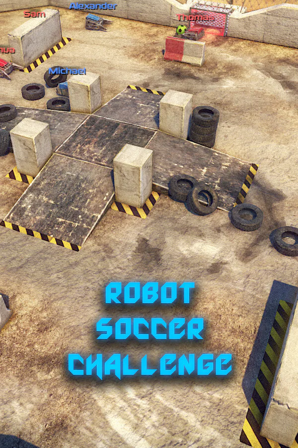 Copertina di Robot Soccer Challenge