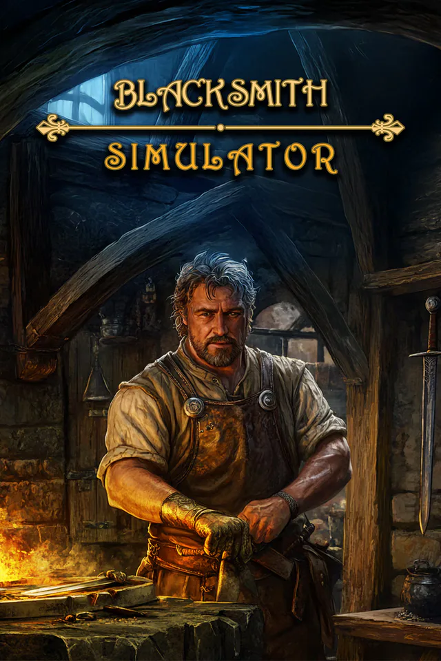 Copertina di Blacksmith Simulator