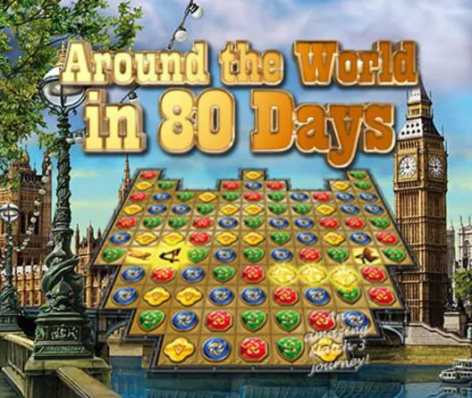 Copertina di Around the World in 80 Days