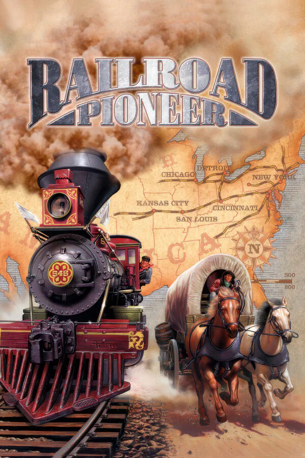 Copertina di Railroad Pioneer