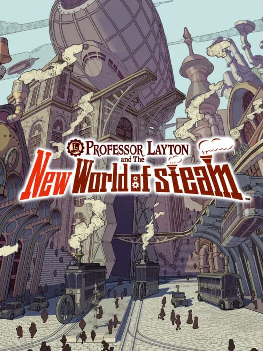 Copertina di Professor Layton and the New World of Steam