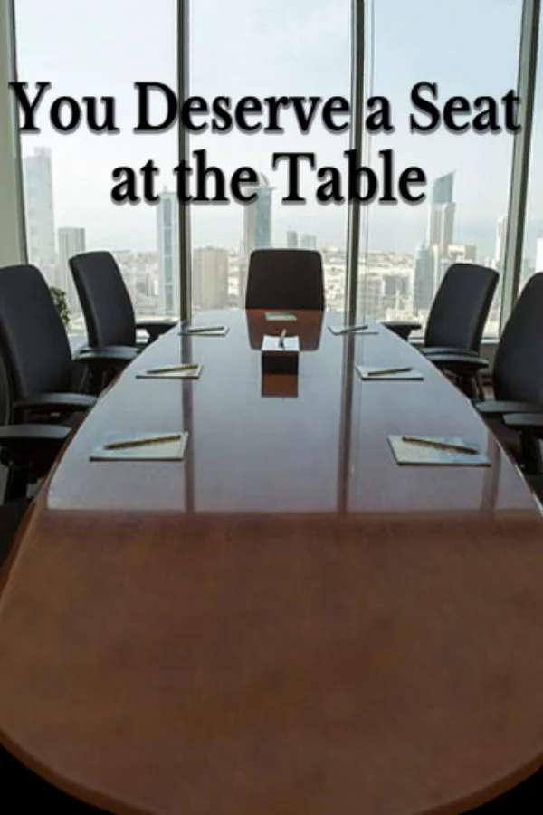 Copertina di You Deserve a Seat at the Table