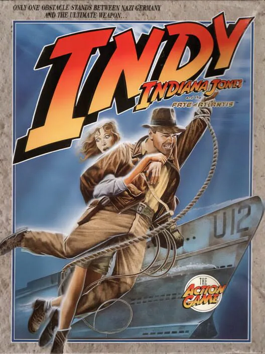 Copertina di Indiana Jones and the Fate of Atlantis: The Action Game