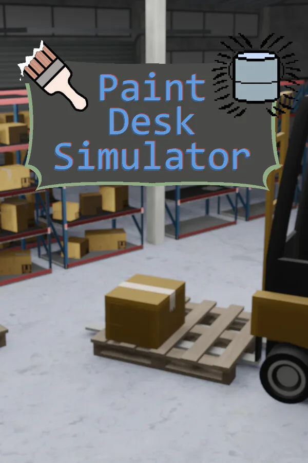 Copertina di Paint Desk Simulator