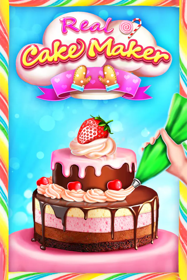 Copertina di Real Cake Maker