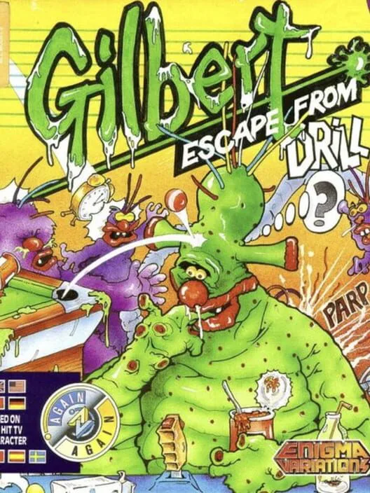 Copertina di Gilbert: Escape from Drill