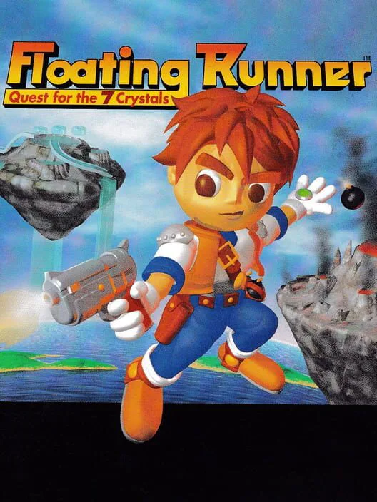 Copertina di Floating Runner: Quest for the 7 Crystals