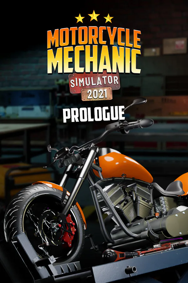 Copertina di Motorcycle Mechanic Simulator 2021: Prologue