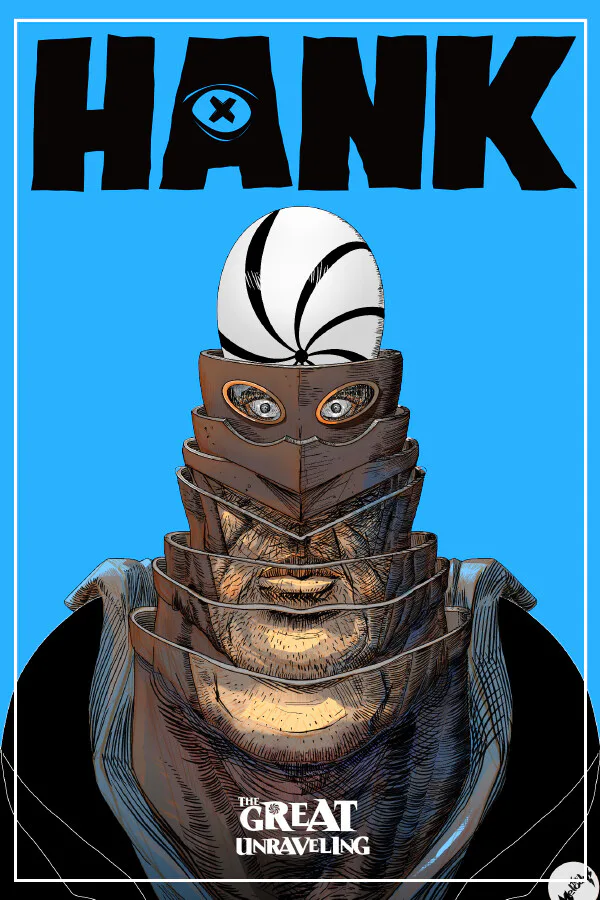Copertina di Hank: The Great Unraveling