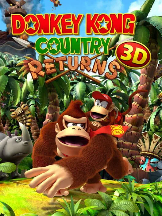 Copertina di Donkey Kong Country Returns 3D