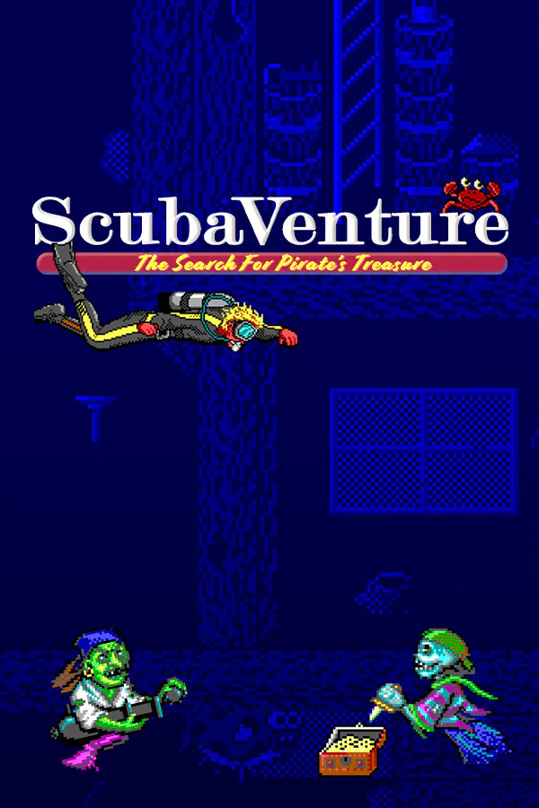 Copertina di ScubaVenture: The Search for Pirate's Treasure