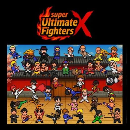 Copertina di Super Ultimate Fighters X