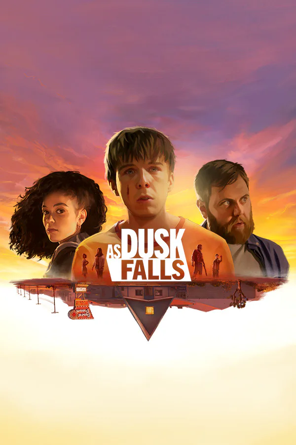 Copertina di As Dusk Falls