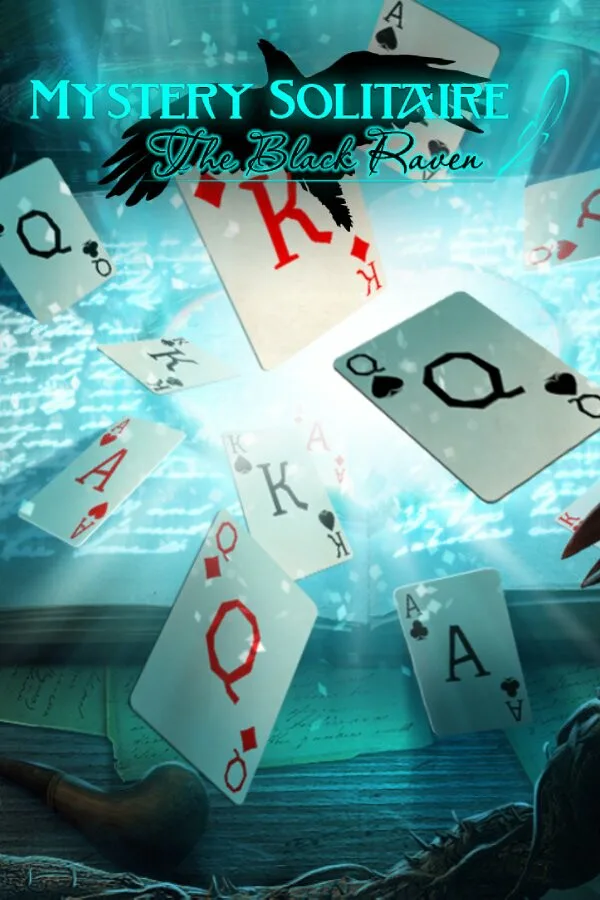Copertina di Mystery Solitaire The Black Raven