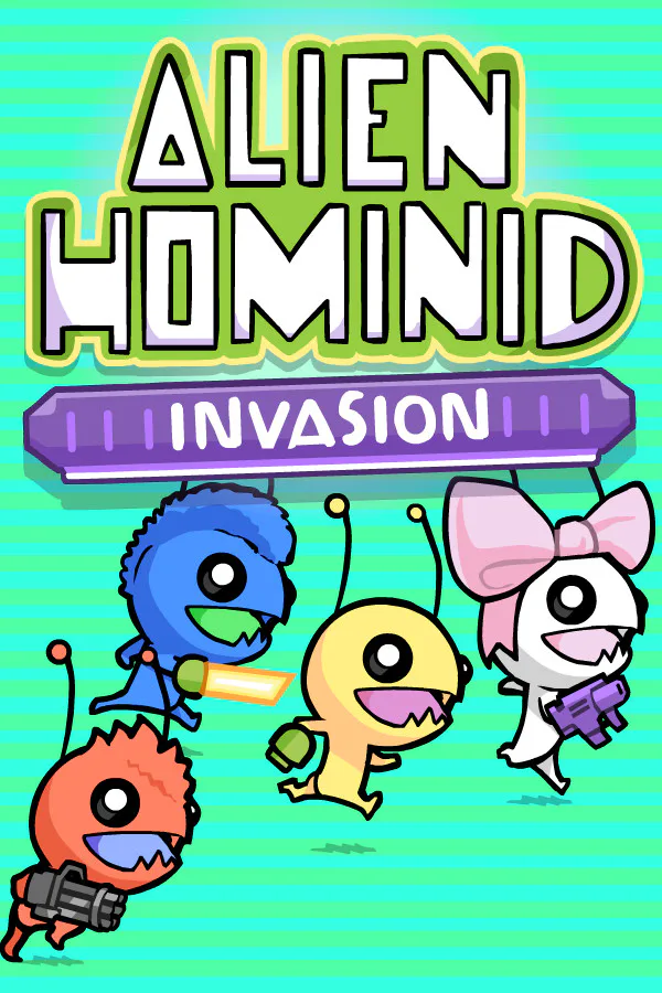 Copertina di Alien Hominid Invasion