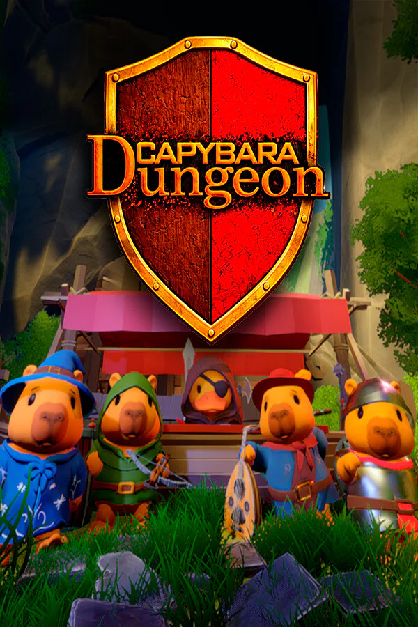 Copertina di Capybara Dungeon