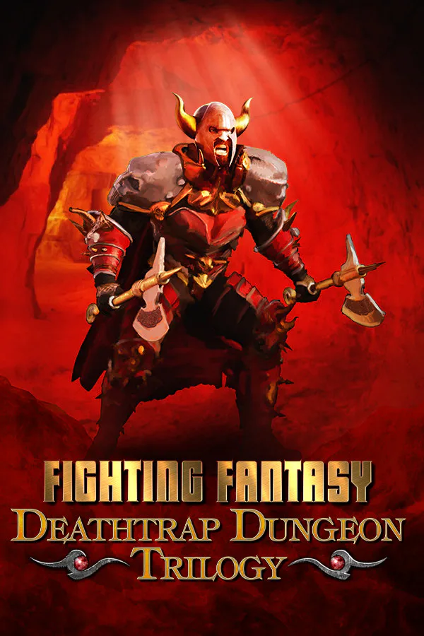 Copertina di Deathtrap Dungeon Trilogy