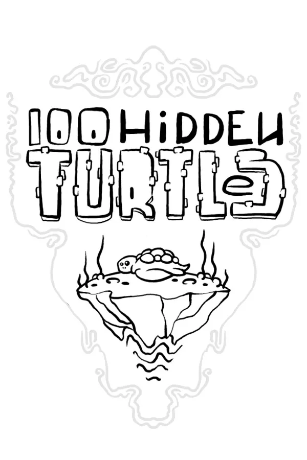 Copertina di 100 hidden turtles