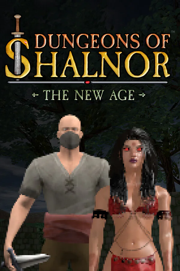 Copertina di Dungeons of Shalnor: The New Age