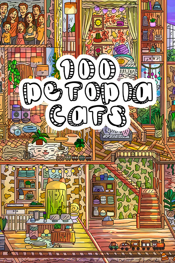 Copertina di 100 Petopia Cats