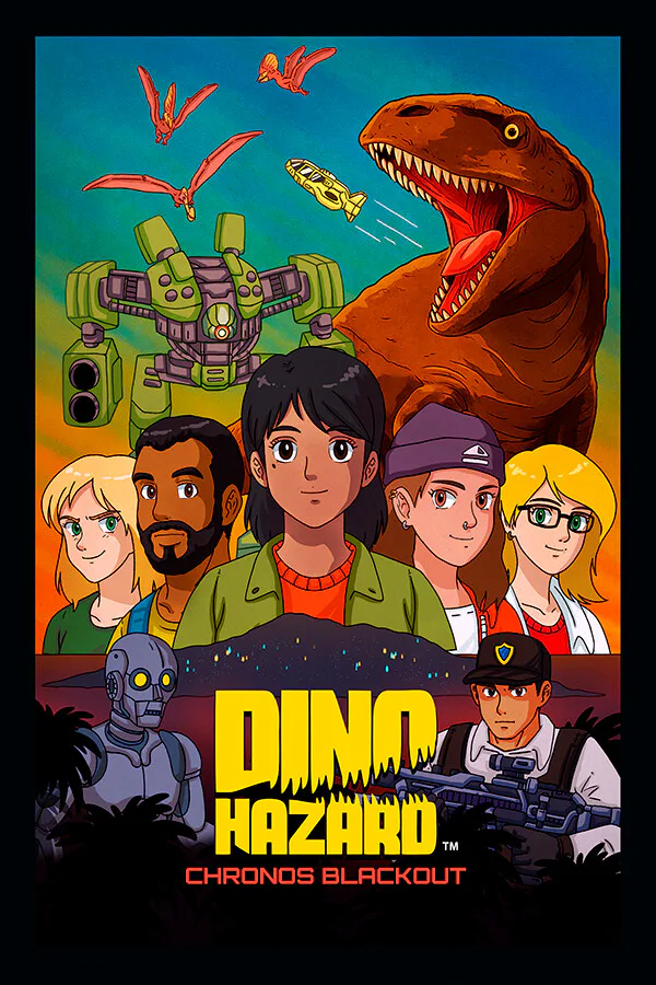 Copertina di Dino Hazard: Chronos Blackout