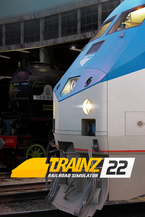 Copertina di Trainz Railroad Simulator 2022