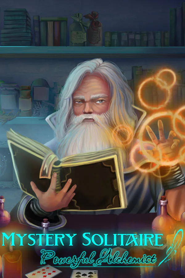 Copertina di Mystery Solitaire Powerful Alchemist
