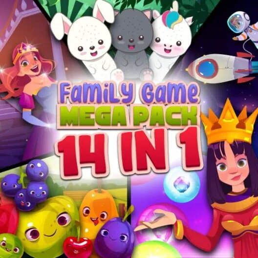 Copertina di Family Game Mega Pack 14 in 1