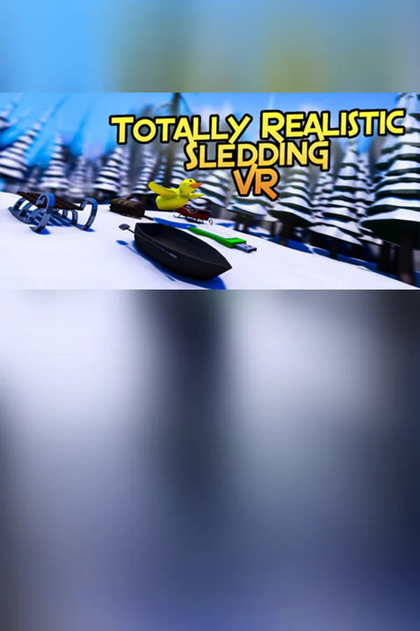 Copertina di Totally Realistic Sledding VR