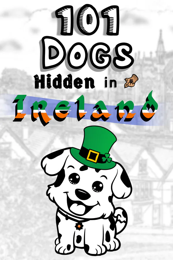 Copertina di 101 Dogs Hidden in Ireland