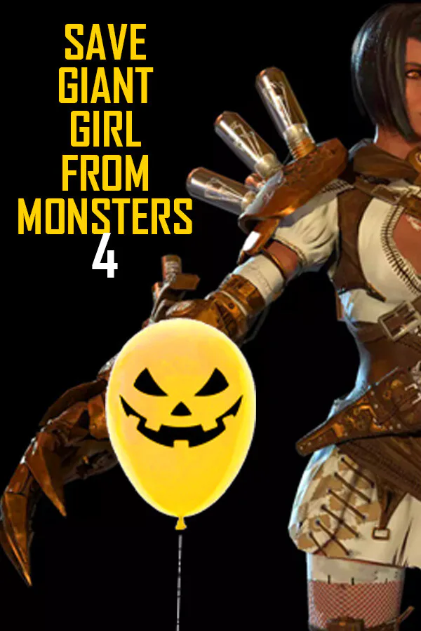 Copertina di Save Giant Girl from monsters 4