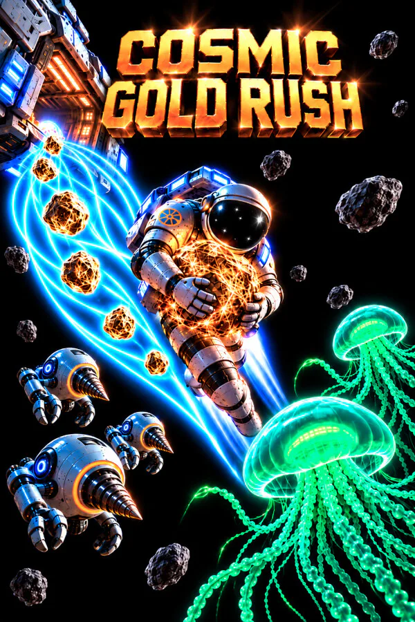 Copertina di Cosmic Gold Rush