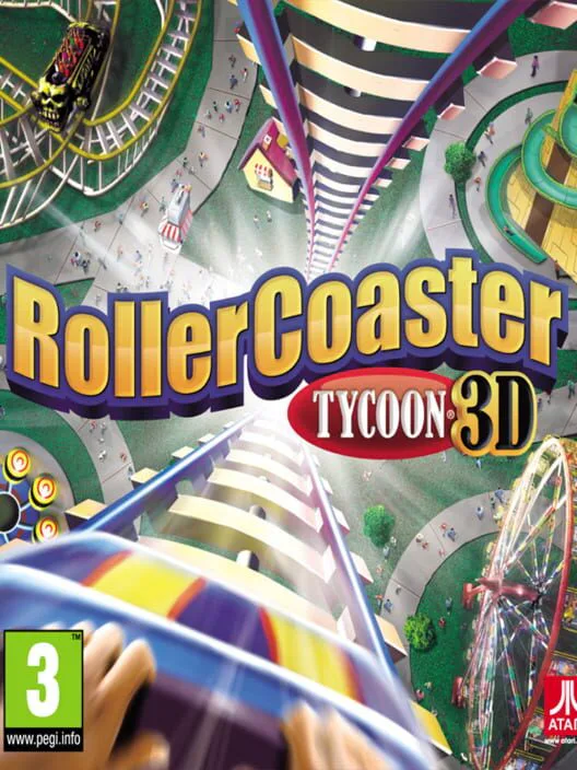 Copertina di Rollercoaster Tycoon 3D